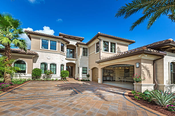 Residential Paver Driveway in Yermo, CA